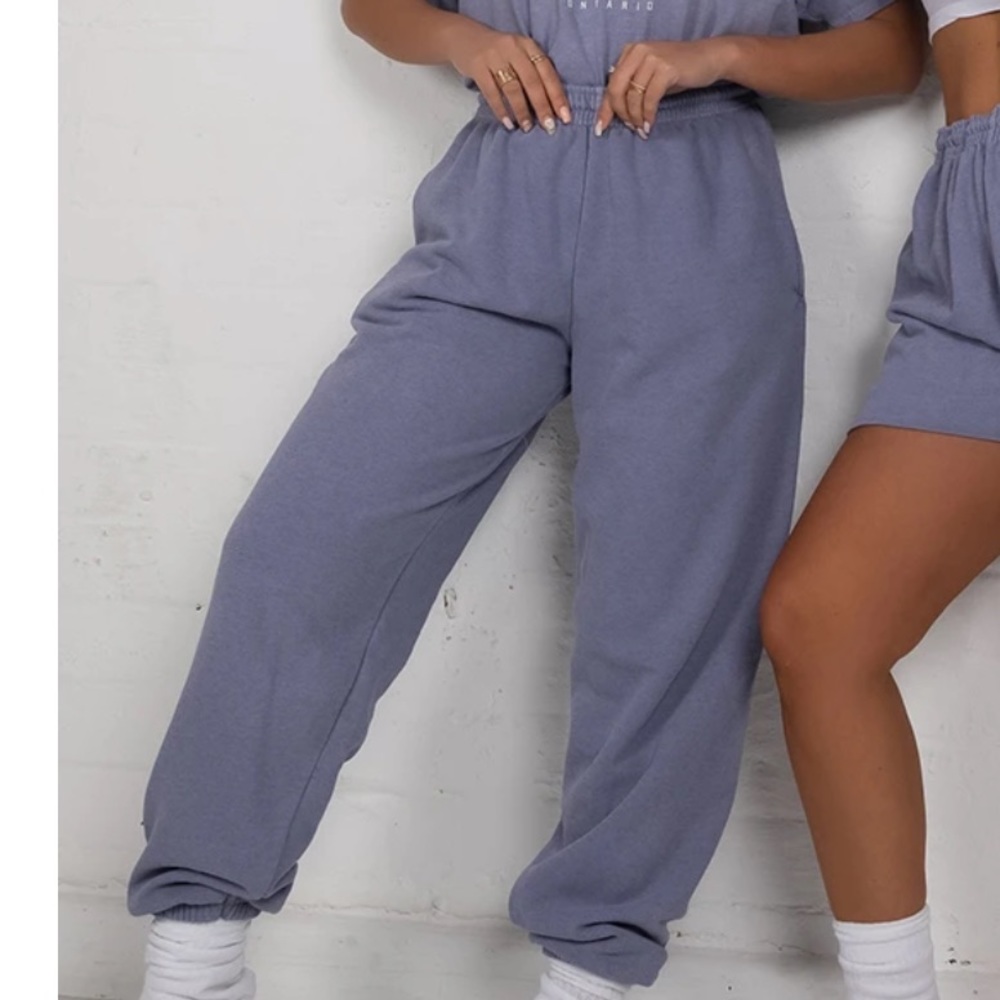 Blue joggers